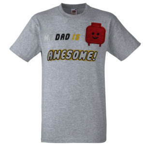 Personalised Awesome Dad T-shirt