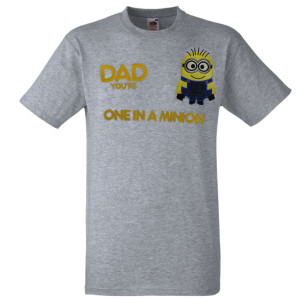 Personalised Minion style t-shirt