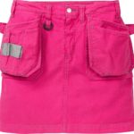 Pink summer style ladies skirt