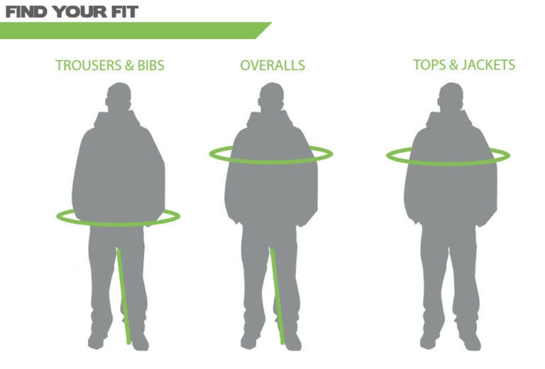 Site Workwear Size Guide